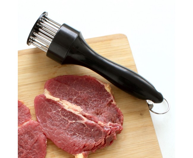 Image result for Meat Tenderizer with Stainless Steel Needles Prongs