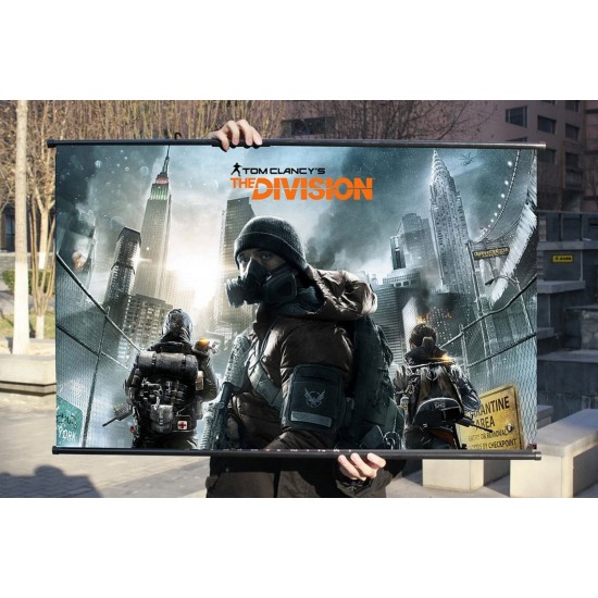 Mylifeunit Tom Clancys The Division Fabric Wall Scroll Poster The
