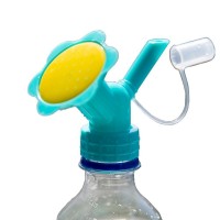Bottle Cap Sprinkler, Dual Head Bottle Watering Spout, Bonsai Watering Can for Indoor Seedlings
