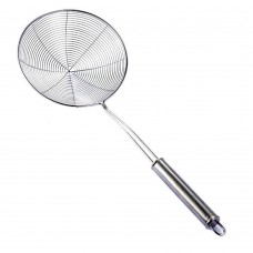 Stainless Steel Strainer, Spider Food Skimmer Ladle, 6.9 Inch