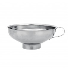 5.8" Wide Mouth Canning Funnel, Stainless Steel Funnel with Handle for Wide Mouth Jars and Cans (Silver)