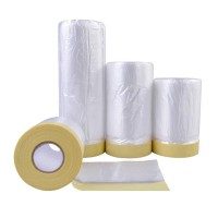 Tape and Drape, Assorted Masking Paper for Automotive Painting Covering (66-Feet, 3 Sizes)