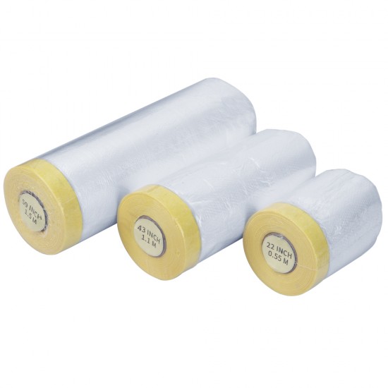 Furniture Protector Tape & Drape.Assorted Masking Paper For Automotive Painting 