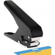 Slot Puncher, Badge Hole Punch for Id Card, PVC Slot and Paper, Heavy-Duty Hole Punch for Pro Use