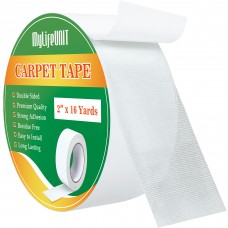 Carpet Tape Double Sided, Rug Tape for Hardwood Floors, 2 Inch x 50 Feet