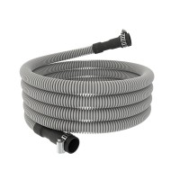 Universal Dishwasher Drain Hose, Dishwasher Hose 6.6 Feet Elastic Corrugated Replacement with 2 Clamps