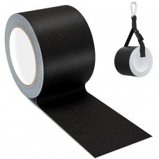 Gaffers Tape, 3 Inch x 30 Yards, Black Heavy Duty Gaffer Tape with Waist Tape Holder for Professional Use