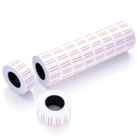 10 Rolls 6000pcs Label Paper, Price Gun Labels for Mx-5500 Price Gun Labeller (1, 17 IN)