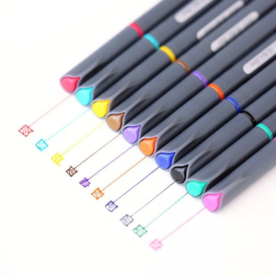 pack of colored pens