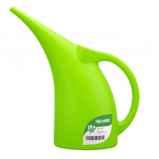 Plastic Watering Can, Elegant Watering Pot, 1/2-Gallon (Green)