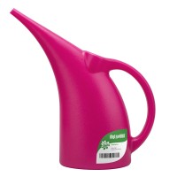 Plastic Watering Can, Elegant Watering Pot, 1/2-Gallon (Red)