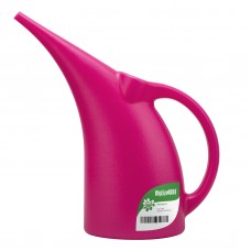 Plastic Watering Can, Elegant Watering Pot, 1/2-Gallon (Red)