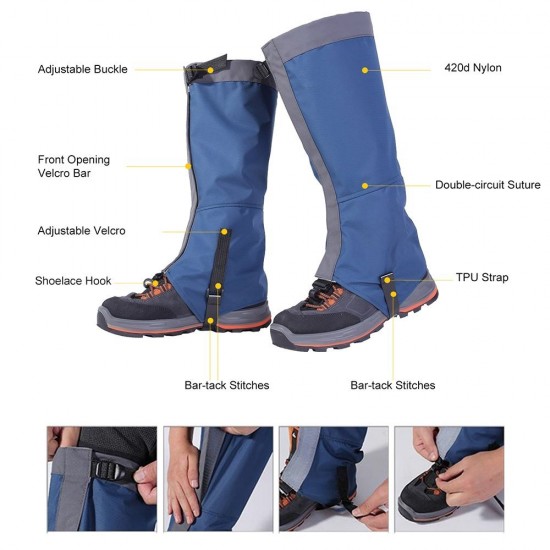 Outdoor Research Snow Leg Gaiters Protection Waterproof For Men and Women Hiking