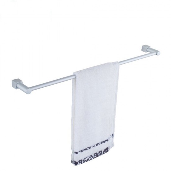 Mylifeunit Bathroom Aluminum Wall Mount Single Towel Bar Rack 23 Mylifeunit Bathroom Aluminum Wall Mount Single Towel Bar Rack 23 Inch By