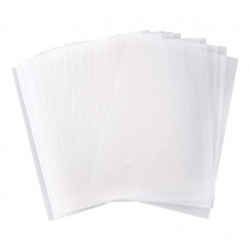 100 Sheets 8" X 11" Soft Off-White Translucent Tracing Paper - Not a Clear Transparent