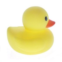 4 inch Yellow Rubber Bath Ducks for Child
