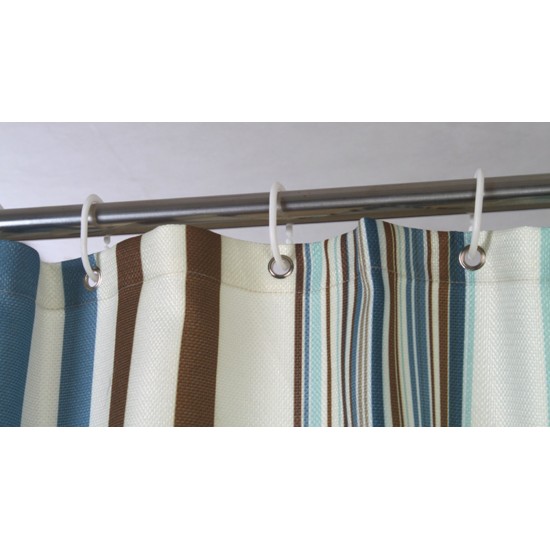 Mylifeunit Vertical Stripes Polyester Shower Curtain 72 By 72